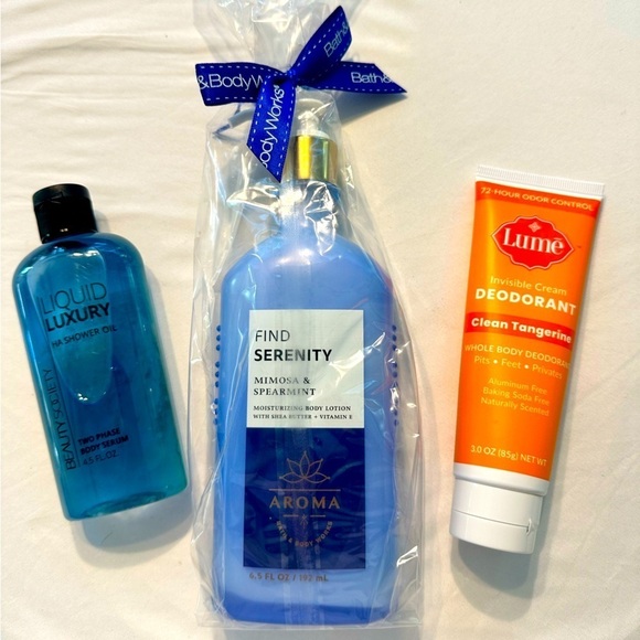 Lume Body Deodorant/Bath & Bodywork’s Lotion/Beauty Society Shower Oil-New&Used - Picture 1 of 7